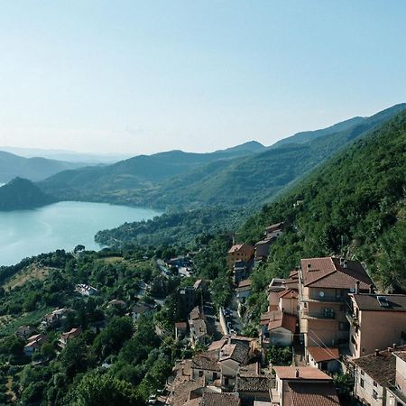 Ferienwohnung La Vista Panoramica Piu Bella Ascrea Exterior foto