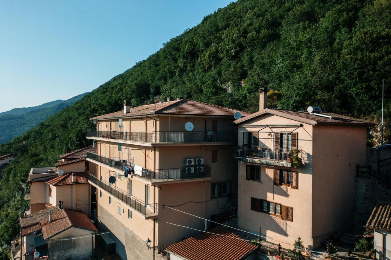 Ferienwohnung La Vista Panoramica Piu Bella Ascrea Exterior foto