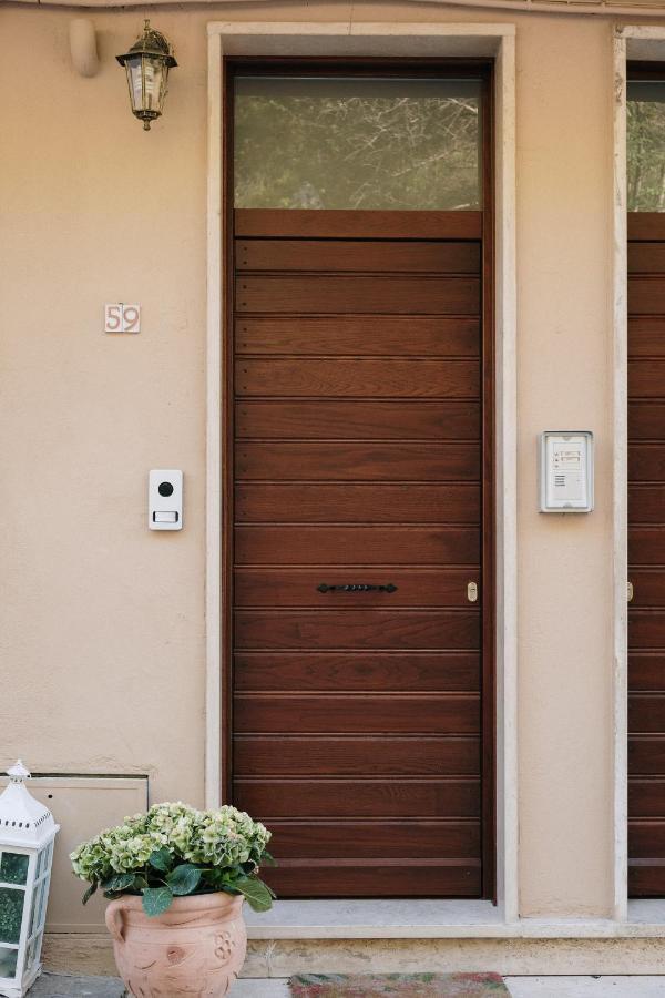 Ferienwohnung La Vista Panoramica Piu Bella Ascrea Exterior foto