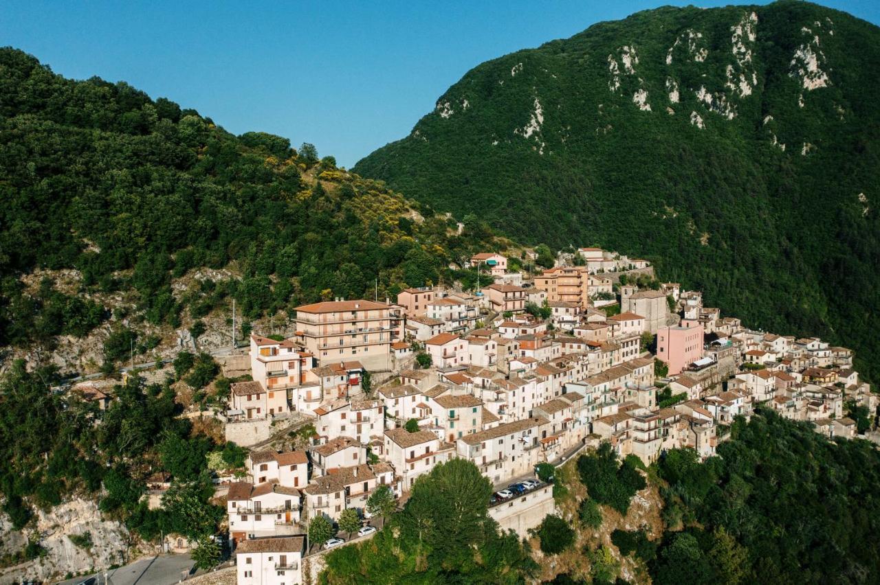Ferienwohnung La Vista Panoramica Piu Bella Ascrea Exterior foto